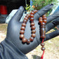 31 gr Tasbih Mesbah Rosary 33+2 Beads 10 mm Indonesian Red Amber for Healing 26TBA48