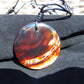 15 gram Chip Pendant Indonesian white Blue Amber for Healing 26A66