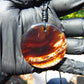 15 gram Chip Pendant Indonesian white Blue Amber for Healing 26A66