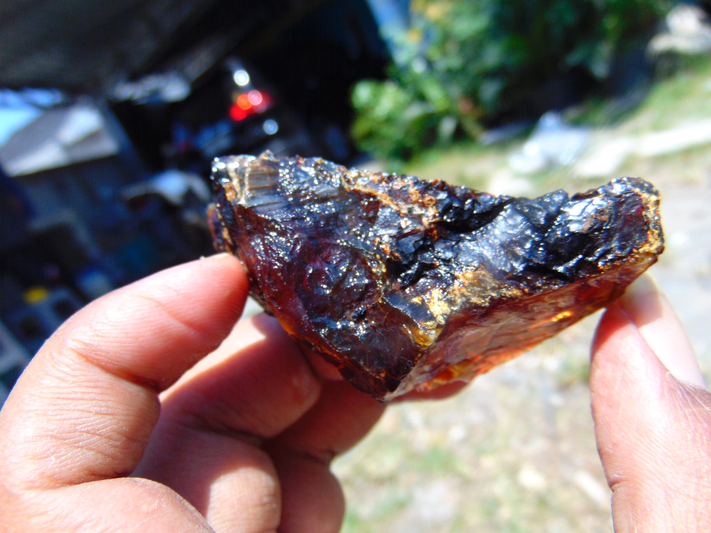 19 gram Rough Raw Indonesian Blue Amber for Healing AGRB65
