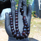 29 gr Tasbih Mesbah Rosary 33+2 Beads 10 mm Indonesian Cherry Red Amber for Healing 26TBA42