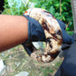 160 gr Big Bangle in hole 75 mm 23x21 mm Indonesian Sumatran White Amber for Healing EU21
