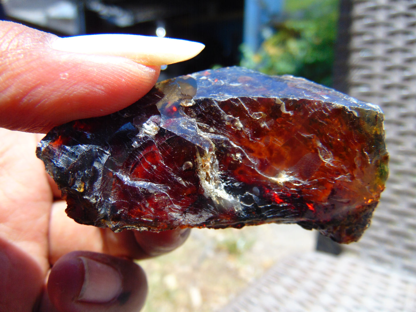 19 gram Rough Raw Indonesian Blue Amber for Healing AGRB65