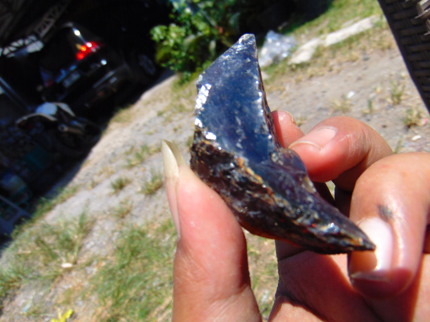 19 gram Rough Raw Indonesian Blue Amber for Healing AGRB65