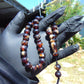 30 gr Tasbih Mesbah Rosary 33+2 Beads 10 mm Indonesian Zebra Amber for Healing 26TBA47