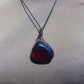 16 gr Pendant 37x34x26 mm Indonesian Blue Amber for Healing PDY79