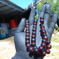30 gr Tasbih Mesbah Rosary 33+2 Beads 10 mm Indonesian Red Amber for Healing 26TBA36
