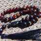 43 gr Tasbih Mesbah Rosary 33+2 Beads 12 mm Indonesian Red Amber for Healing 26TBA34
