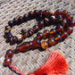 75 gr Tasbih Mesbah Rosary 33+2 Beads 15 mm Indonesian Blue Red Amber for Healing 26TBA31