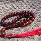 29 gr Tasbih Mesbah Rosary 33+2 Beads Indonesian Red Amber for Healing 26TBA41