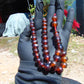 29 gr Tasbih Mesbah Rosary 33+2 Beads Indonesian Red Amber for Healing 26TBA41