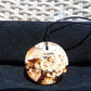 9 gram Chip Pendant Indonesian white Amber for Healing 26A67