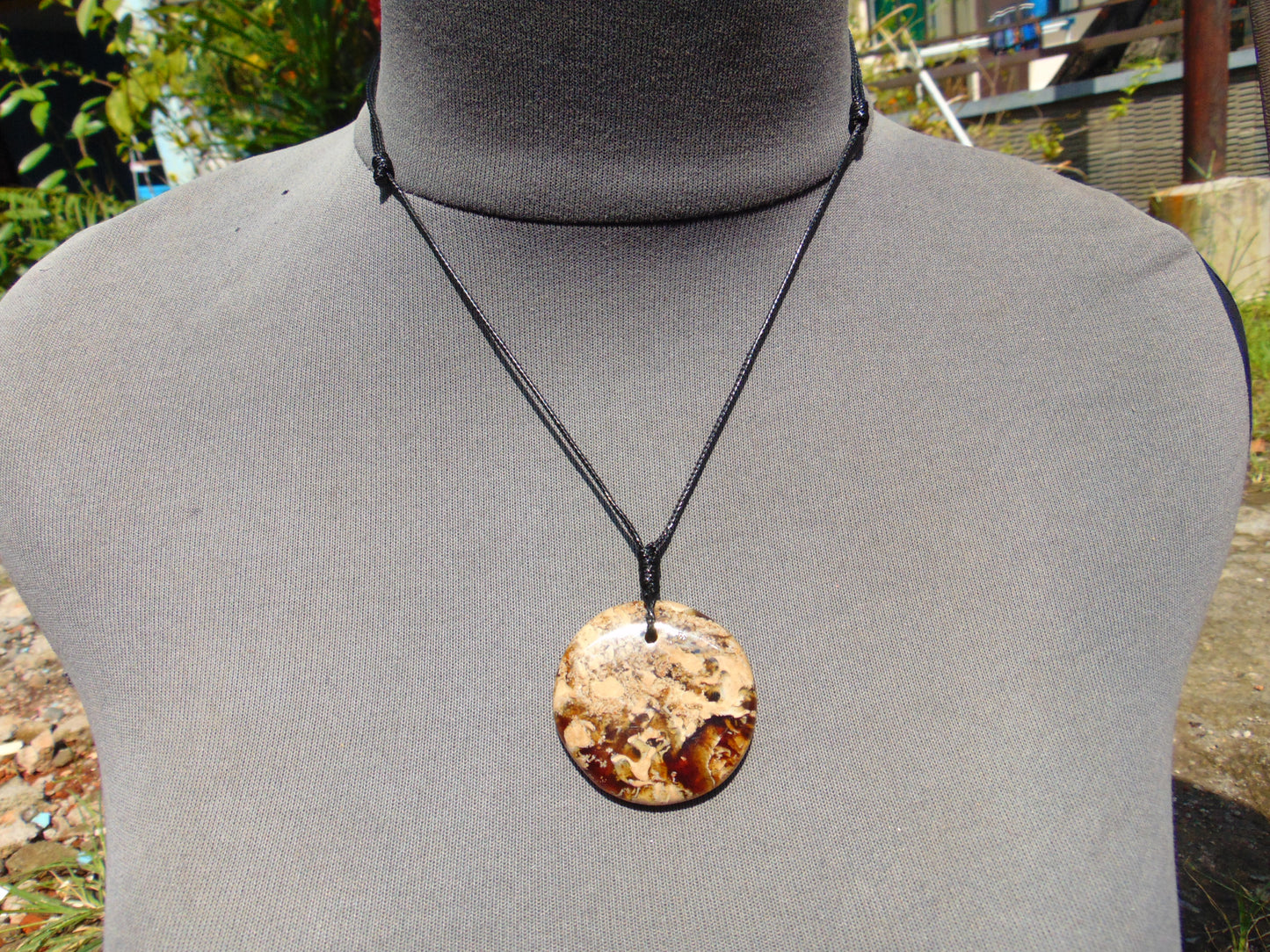 9 gram Chip Pendant Indonesian white Amber for Healing 26A67