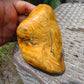 196 gram Polished 100x68x55mm Indonesia Yellow Fragrance Amber for Healing 25K28