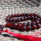 45 gr Tasbih Mesbah Rosary 33+2 Beads 12 mm Indonesian Red Amber for Healing 26TBA29