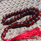30 gr Tasbih Mesbah Rosary 33+2 Beads 10 mm Indonesian Red Amber for Healing 26TBA43