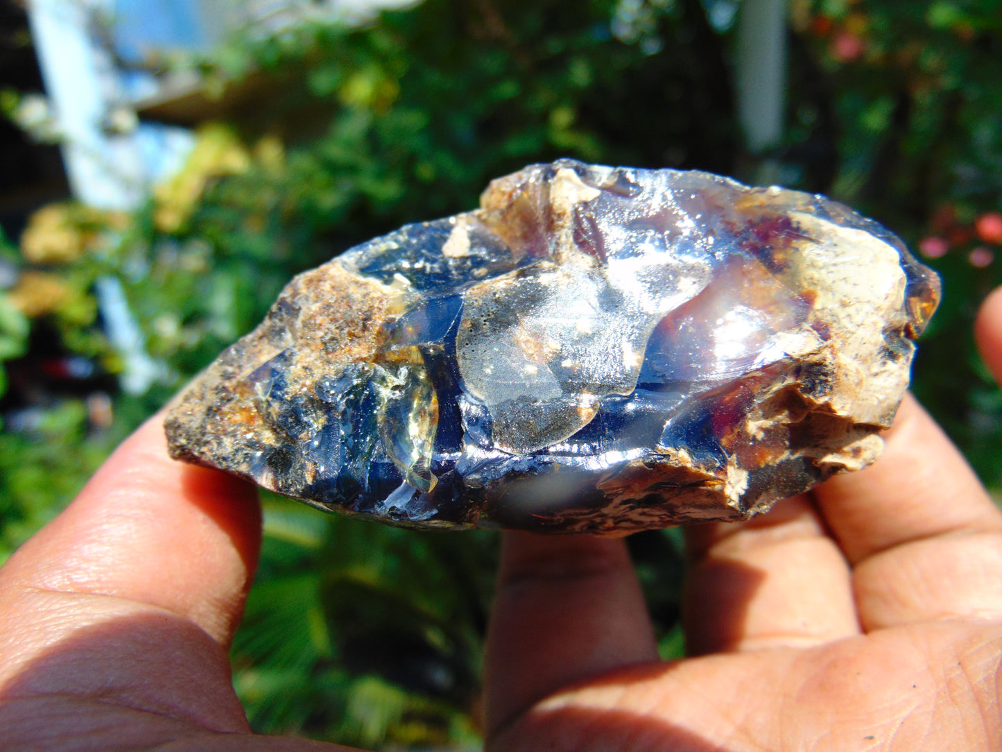 64 gram Rough Raw Indonesian Blue Amber for Healing AGRB5