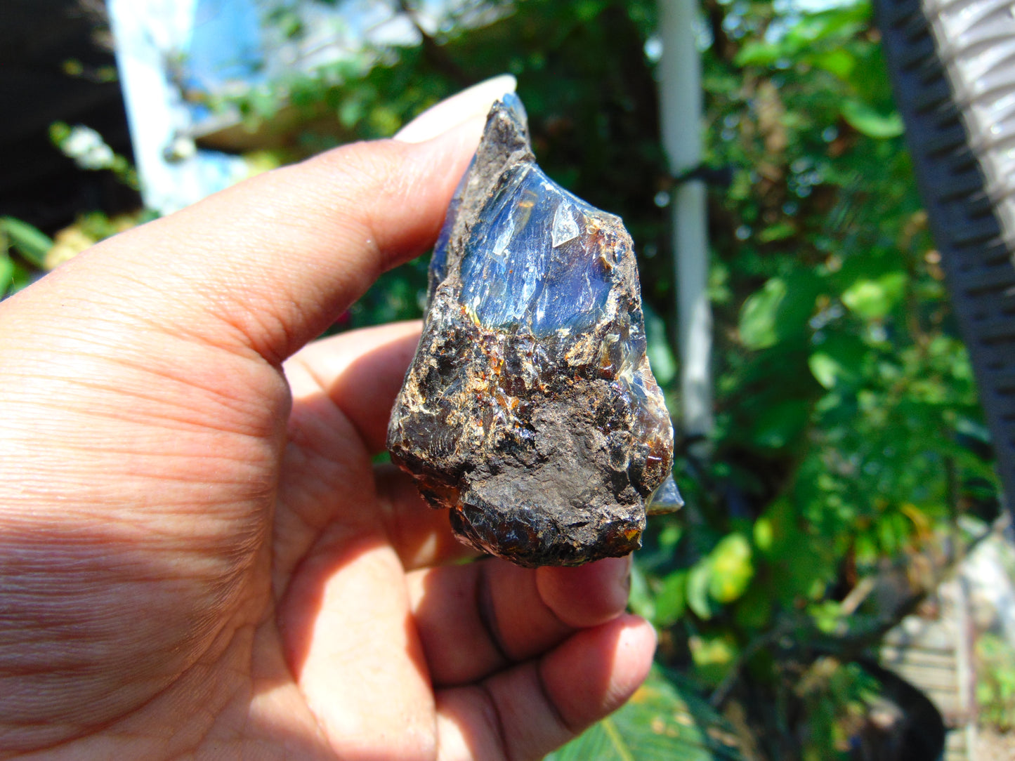53 gram Rough Raw Indonesian Blue Amber for Healing AGRB21