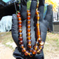 31 gr Tasbih Mesbah Rosary 33+2 Beads 10 mm Indonesian Crystal Amber for Healing 26TBA37