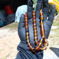 31 gr Tasbih Mesbah Rosary 33+2 Beads 10 mm Indonesian Crystal Amber for Healing 26TBA37