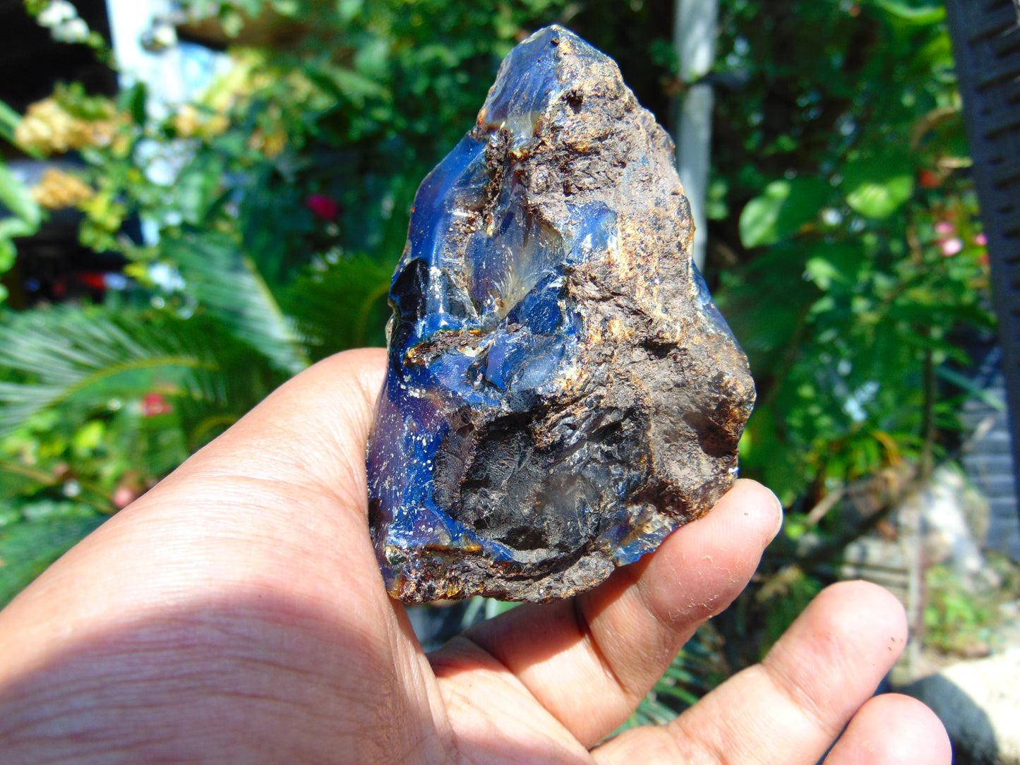 49 gram Rough Raw Indonesian Blue Amber for Healing AGRB40