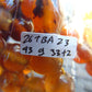 43 gr Tasbih Mesbah Rosary 33+2 Beads 12 mm Indonesian Crystal Amber for Healing 26TBA23