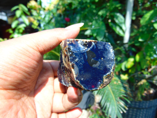 69 gram Rough Raw Indonesian Blue Amber for Healing AGRB14