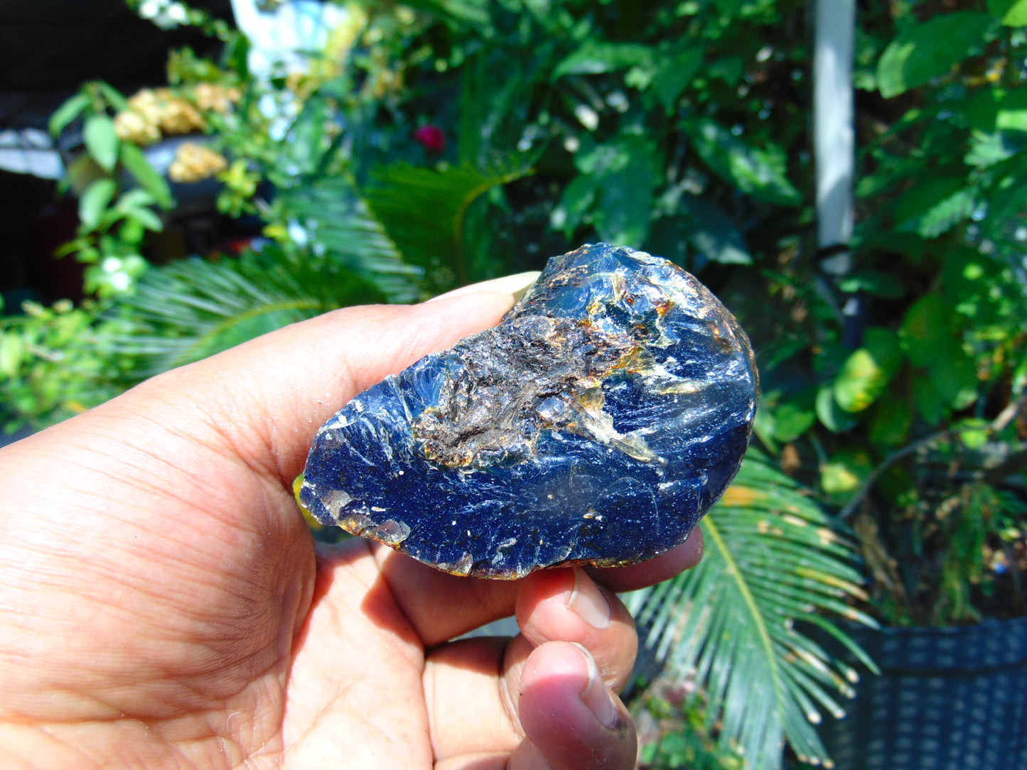 69 gram Rough Raw Indonesian Blue Amber for Healing AGRB14