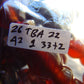 42 gr Tasbih Mesbah Rosary 33+2 Beads 12 mm Indonesian Red Amber for Healing 26TBA22