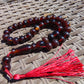 30 gr Tasbih Mesbah Rosary 33+2 Beads 10 mm Indonesian Red Amber for Healing 26TBA46
