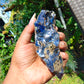 118 gram Rough Raw Indonesian Inclusion Blue Amber for Healing AGRB35