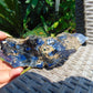 118 gram Rough Raw Indonesian Inclusion Blue Amber for Healing AGRB35