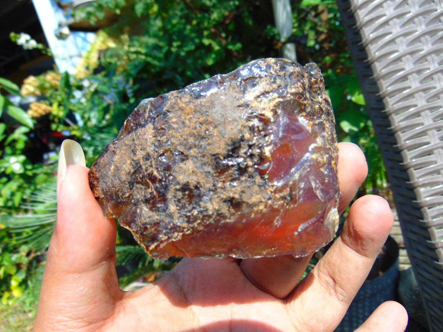 56 gram Rough Raw Indonesian Blue Amber for Healing AGRB12