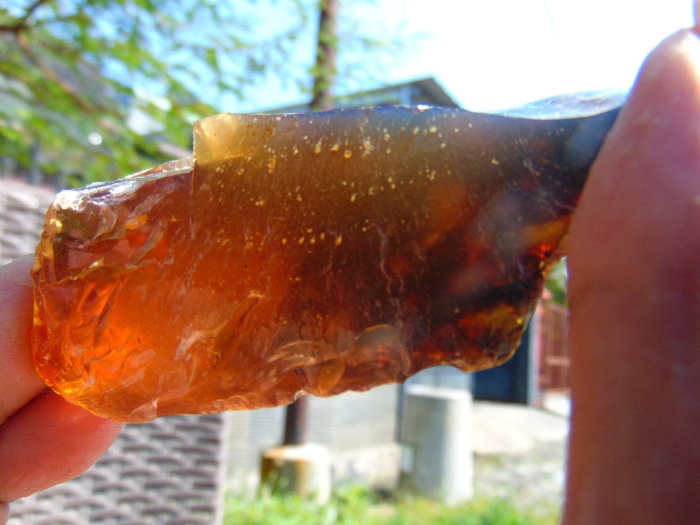 56 gram Rough Raw Indonesian Blue Amber for Healing AGRB12