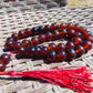 42 gr Tasbih Mesbah Rosary 33+2 Beads 12 mm Indonesian Red Amber for Healing 26TBA17