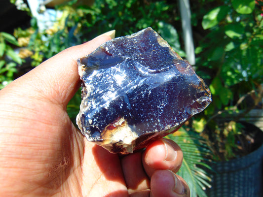 67 gram Rough Raw Indonesian Blue Amber for Healing AGRB15