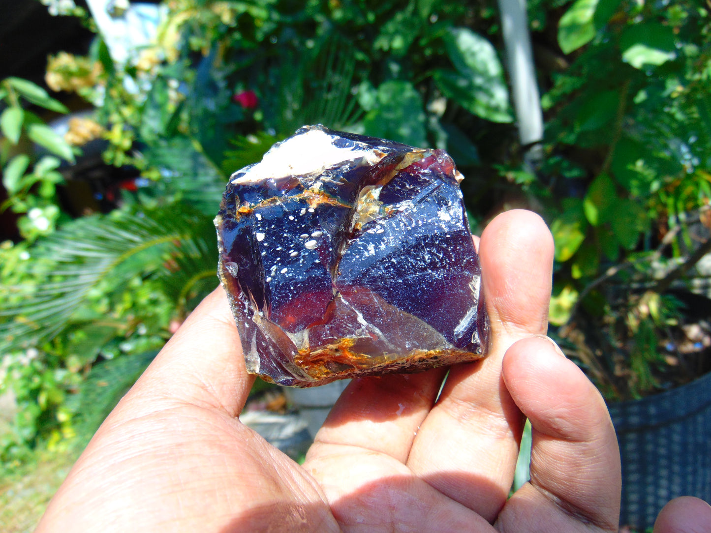 67 gram Rough Raw Indonesian Blue Amber for Healing AGRB15