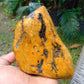 279 gram Polished 125x85x55mm Indonesia Yellow Fragrance Amber for Healing 25K35
