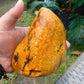 279 gram Polished 125x85x55mm Indonesia Yellow Fragrance Amber for Healing 25K35