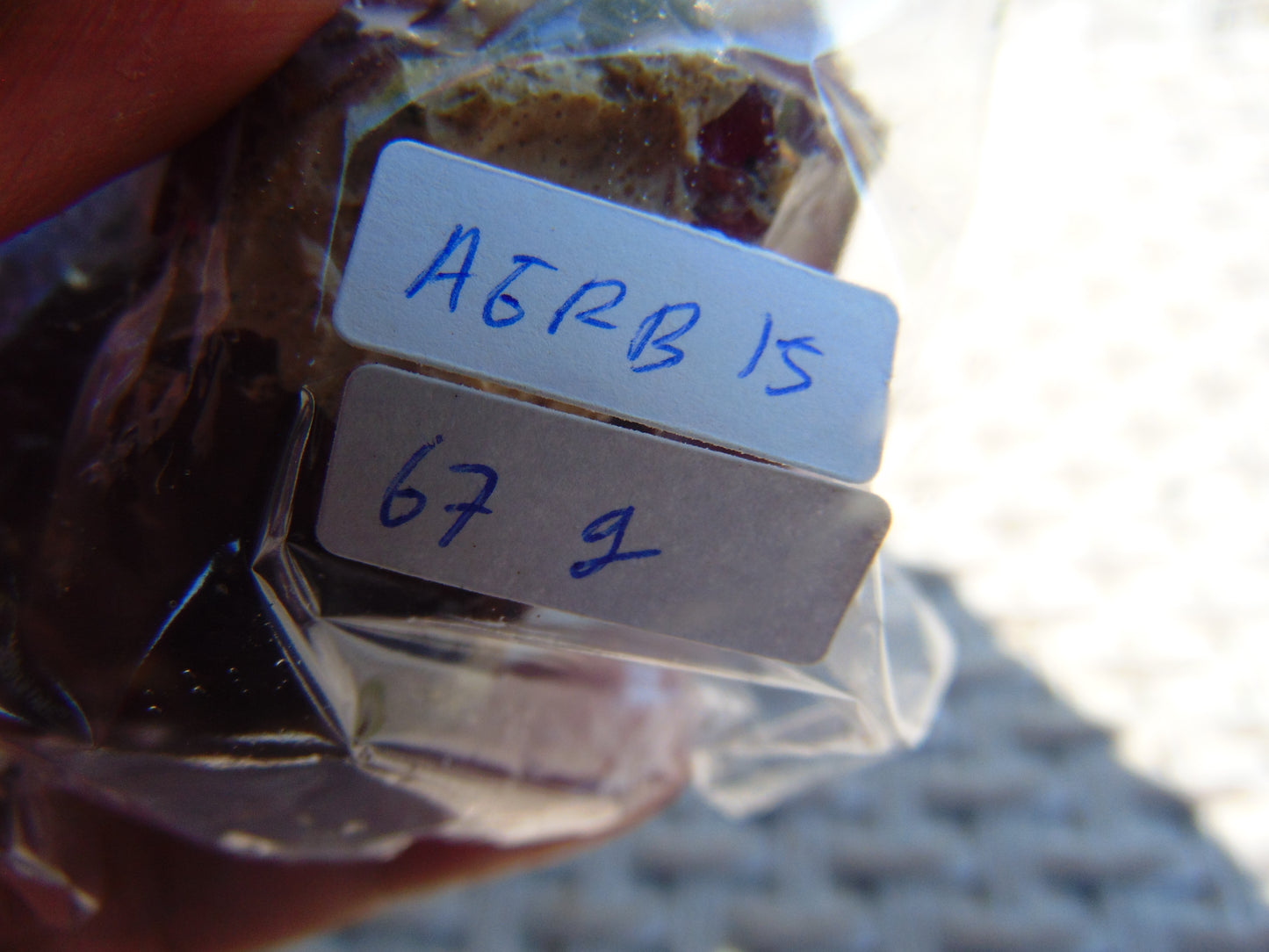 67 gram Rough Raw Indonesian Blue Amber for Healing AGRB15