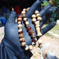 46 gr Tasbih Mesbah Rosary 33+2 Beads 12 mm Indonesian White Amber for Healing 26TBA24