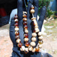 46 gr Tasbih Mesbah Rosary 33+2 Beads 12 mm Indonesian White Amber for Healing 26TBA24
