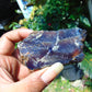 64 gram Rough Raw Indonesian Inclusion Blue Amber for Healing AGRB36