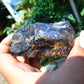 64 gram Rough Raw Indonesian Inclusion Blue Amber for Healing AGRB36