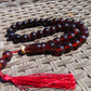 42 gr Tasbih Mesbah Rosary 33+2 Beads 12 mm Indonesian Red Amber for Healing 26TBA20
