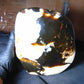 3155 gr Full Polished Indonesia Dark Green Blue Amber for Healing 26ML189