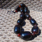 208 gr Big Necklace Indonesian Cherry Red Amber for Healing