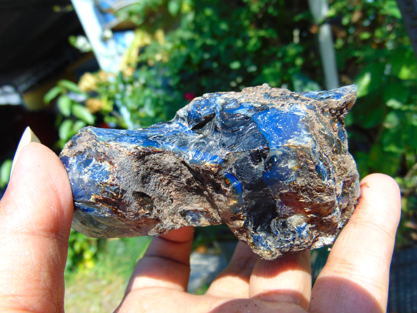87 gram Rough Raw Indonesian Blue Amber for Healing AGRB78