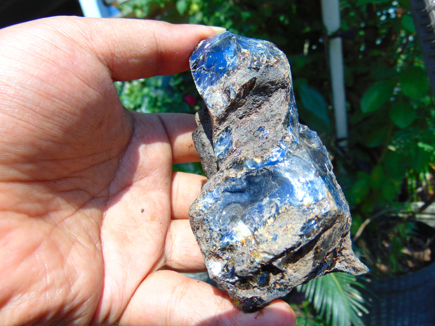 87 gram Rough Raw Indonesian Blue Amber for Healing AGRB78