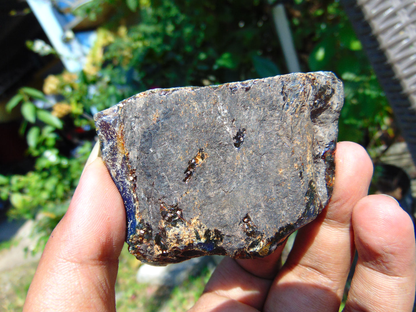 57 gram Rough Raw Indonesian Blue Amber for Healing AGRB16